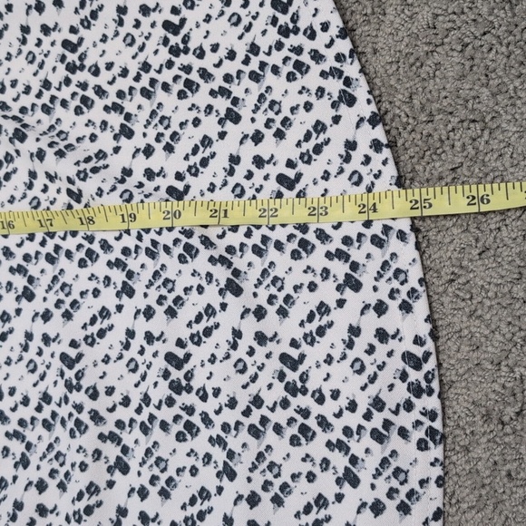 Melloday 3/4 Sleeve Polka Dot Animal Print Blouse Size Medium - Picture 9 of 10